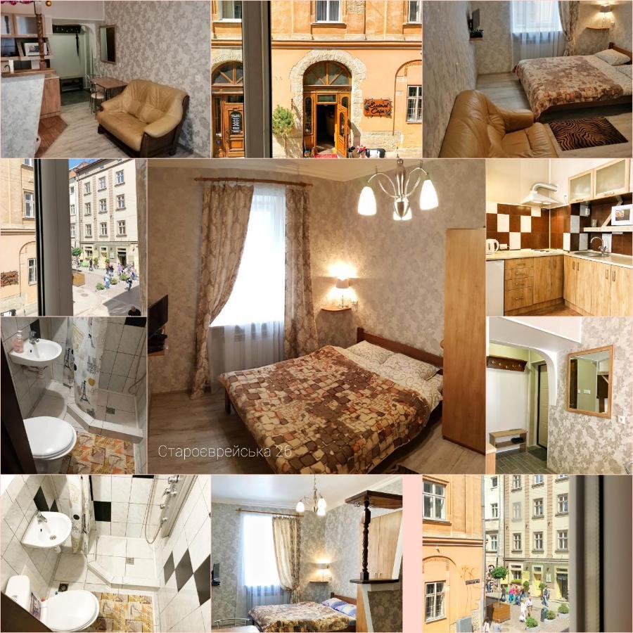 Apartments Near Rynok Square On Staroyevreyska And Fedorova Streets Lviv Exterior foto